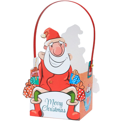 圣诞节苹果包装盒平安夜苹果包装礼盒平安果包装盒圣诞苹果盒礼物