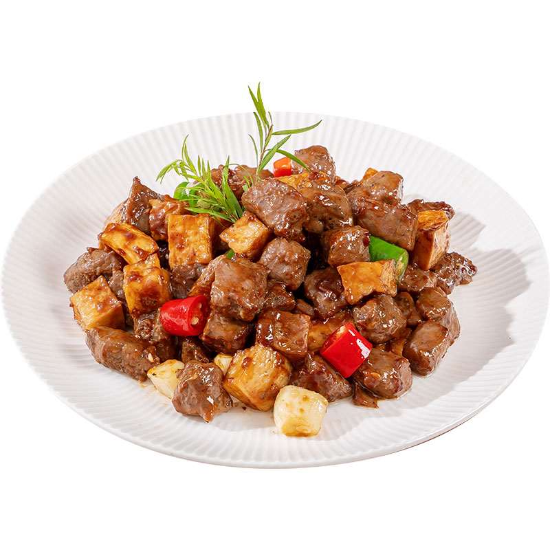 味知香美式黑椒牛肉粒250g半成品菜预制菜家用门店同款快手菜