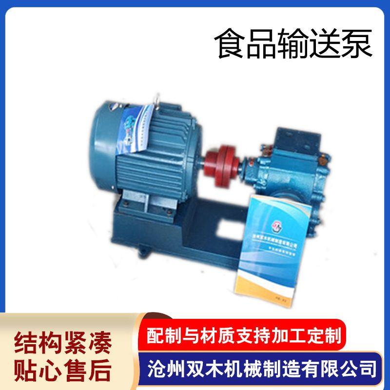 RCB系列不锈钢保温齿轮泵化工用齿轮泵石蜡输送泵食品输送泵