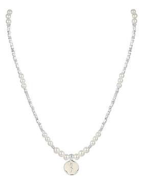 碎银子装饰珍珠项链高级轻奢叠戴