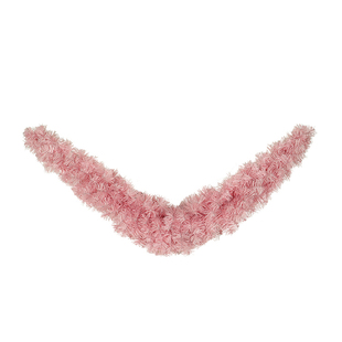 圣诞藤条2.7米加密 圣诞节圣诞树装饰品粉色花环门藤门挂套餐