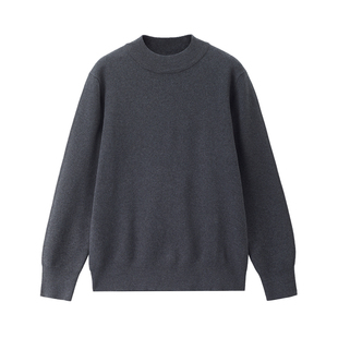 佐丹奴混纺毛衣男秋冬新款纯色打底衫半高领长袖针织衫男18055616