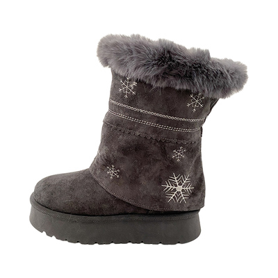 2025冬季加绒新款保暖鞋套雪地靴