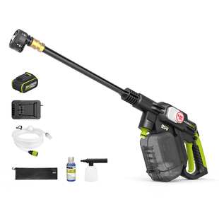 威克士无线洗车水枪WU633无刷锂电洗车机大功率高压清洗机WU623