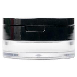 带镜子弹力网空瓶子散粉空盒便携式盒粉扑棉绒粉扑分装瓶胡椒粉