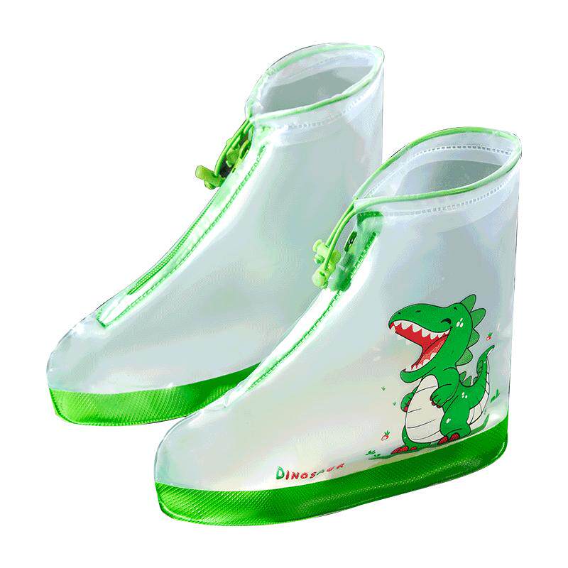 欧孕儿童雨鞋套幼儿园上学专用男女童防滑防水脚套宝宝中筒雨靴套