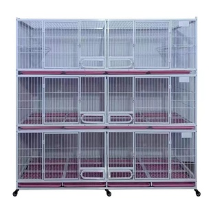 猫笼猫繁殖笼三层猫笼子繁殖笼繁育笼猫舍猫笼繁殖双层家用鸽子笼