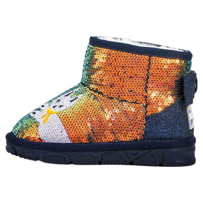 泰兰尼斯加绒加厚雪地靴