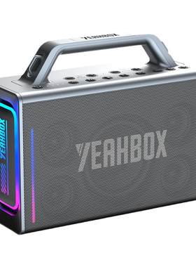 YEAHBOX/音波狮雷霆500蓝牙音箱直K歌户外唱歌高端声卡一体机音响