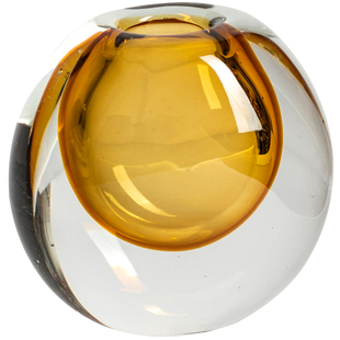 现代轻奢琉璃花瓶客厅插花玻璃花器会议桌玄关摆件高级感软装饰品