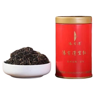 湖北三峡特产宜昌红茶潘家湾宜红工夫五品红茶45g单罐富锌宜红茶