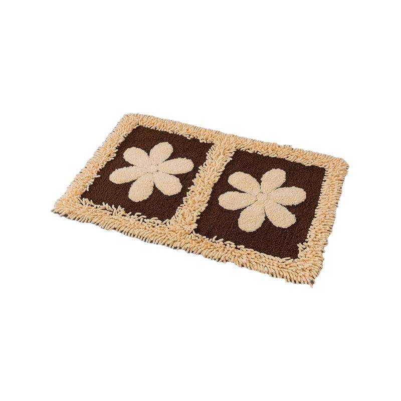小红书爆款简约手工全棉地垫吸尘