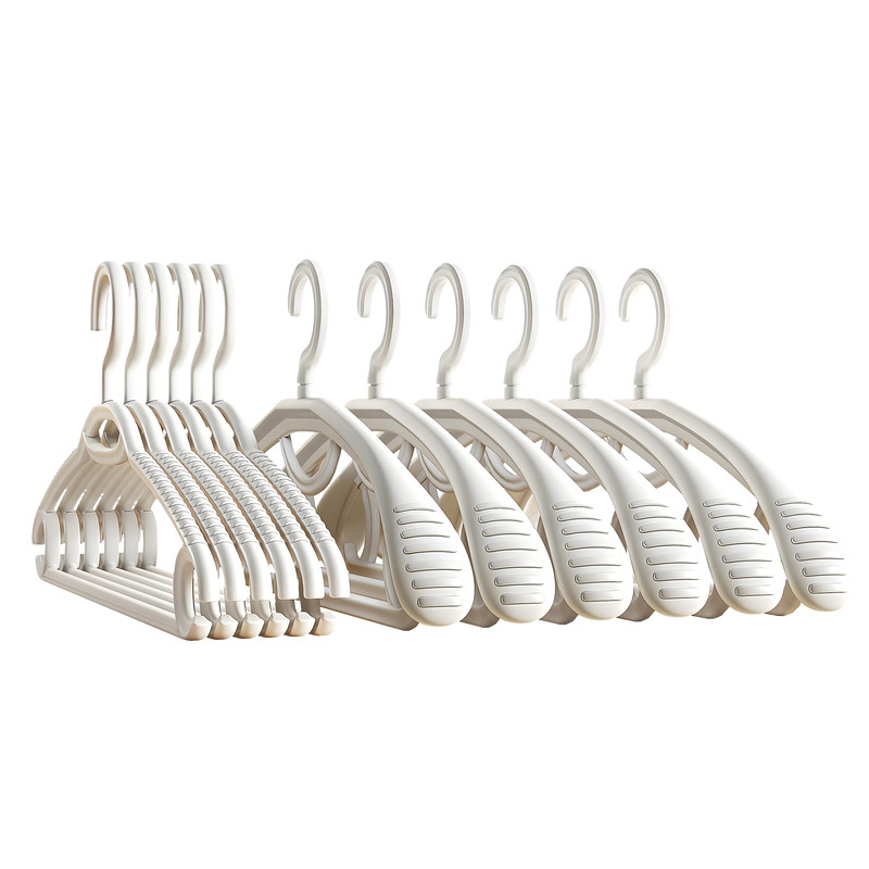 佳帮手宽肩衣架家用挂衣加粗大无痕防肩角西装挂衣服撑子晾衣撑子