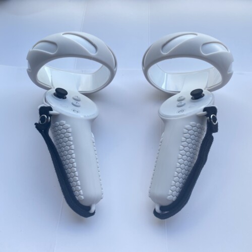 适用于PicoNeo3硅胶面罩防漏光专用手柄保护套vr配件时尚收纳包