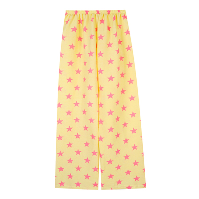馨帮帮Homedress 多巴胺星星印花睡裤女春夏款轻薄宽松休闲家居裤