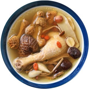 冰姨菌菇汤料包茶树菇姬松茸熬汤滋补品炖鸡汤干货食材煲汤材料包