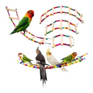 鹦鹉鸟用品玩具鸟笼爬梯软桥鸟秋千吊桥吊环云梯批发可弯曲不会断
