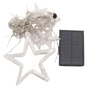 露天烧烤装饰太阳能灯小院露营氛围布置灯带庭院灯光天台户外彩灯