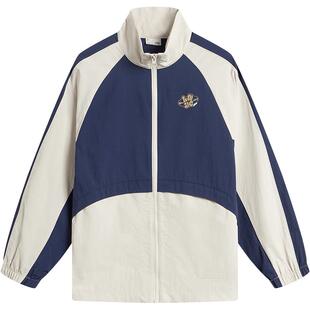 商场同款|李宁儿童风衣男孩新款春季男童装小学生开衫外套运动服