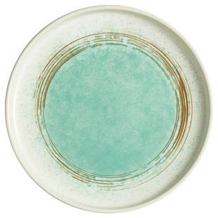 釉下彩日式牛排盘子西餐盘高级感商用家用陶瓷盘菜盘鱼盘点心平盘