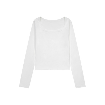 3MER辣妹纯欲显瘦长袖T恤