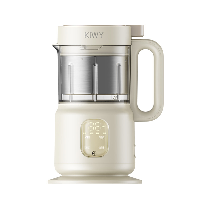 意大利Kiwy蒸煮一体全自动辅食机婴儿宝宝米糊料理机轻食搅拌器