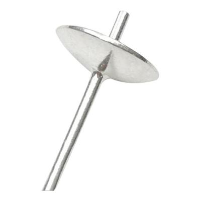 s925纯银耳针托盘出针碗针配件