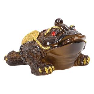 新品纯手工树脂金蝉变色茶宠摆件可养茶道茶台茶具零配件个人礼品