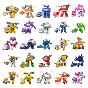 奥迪双钻超级飞侠迷你小号乐迪变形机器人大壮金小子多多玩具全套