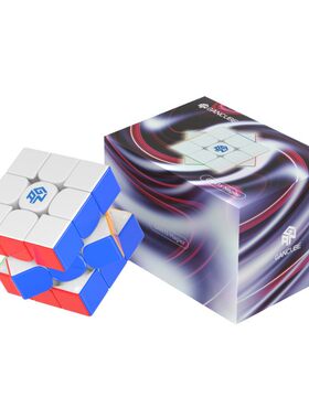 GAN15 Maglev磁力魔方三阶磁悬浮黄金手感UV钻面竞速比赛专用3阶