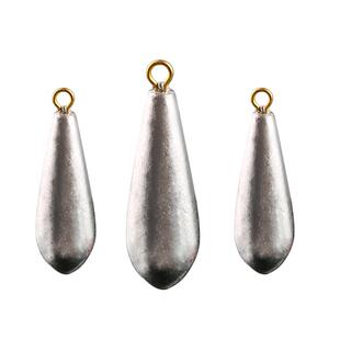 串钩铅坠带环水滴形柳叶形铅坨抛竿海竿路亚柳叶环重海钓船钓