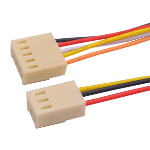 KF2510 端子线 2.54mm间距 2P3P4P5P6P-12P电子线 连接线单头双头