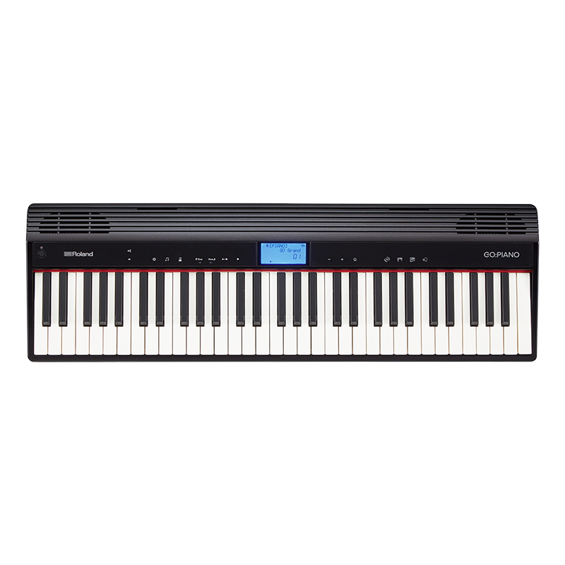 Roland罗兰 GO-61P电钢琴新手入门小型便携式61键GO:PIANO电子琴