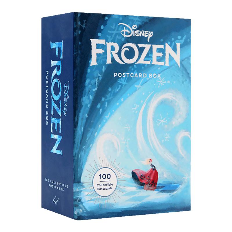 正版 Disney Frozen Postcard Box冰雪奇缘明信片