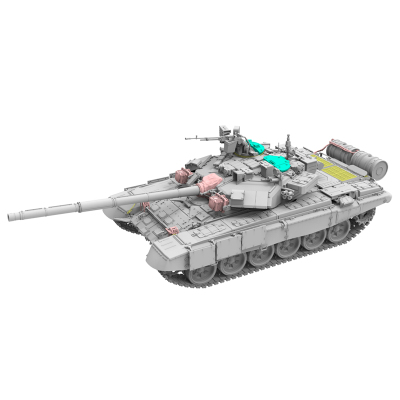 黄蜂T-90A主战坦克1/72拼装模型