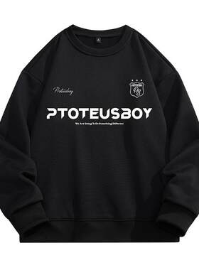 ProteusBoy圆领套头卫衣