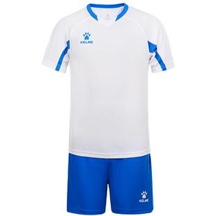 KELME儿童足球服套装2025新款短袖训练服男童比赛定制印号球衣