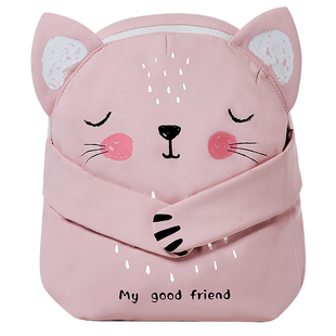 三美婴幼儿园书包女孩男孩儿童防走失男童入学小班宝宝双肩卡通