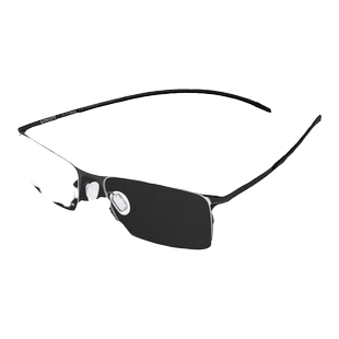 独美纯钛眼镜全框防蓝光防辐射大脸运动型眼镜框镜架可配护目男女