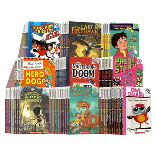 100元5本英文原版学乐大树系列桥梁书Scholastic Branches毁灭笔记Dragon Masters驯龙大师Owl Diaries猫头鹰日记方块兔 宫保鸡丁