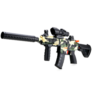 M416玩具枪男孩吃鸡全套装备儿童仿真突击步枪软弹枪可发射