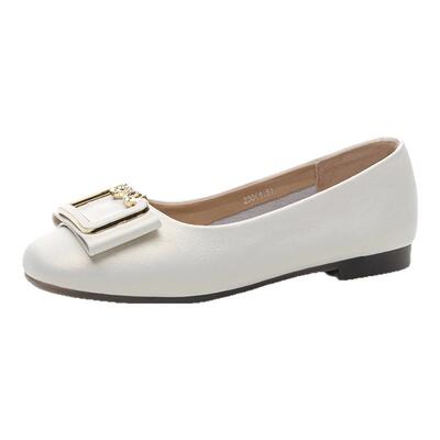 真皮大码女鞋41到43软底不累脚