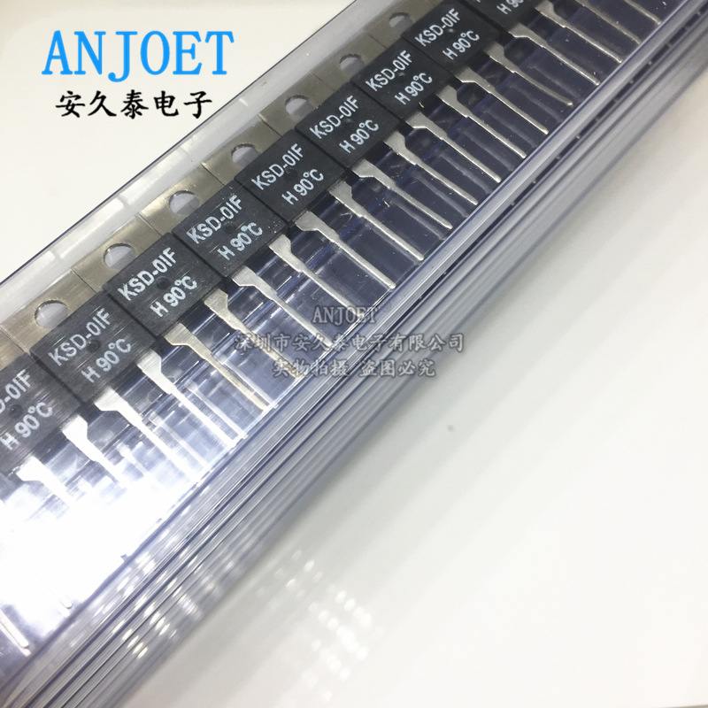 KSD-01F温控开关 40~150度 温控器温度继电器 热保护器 常开常闭