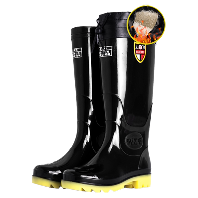 春季雨鞋套鞋高筒雨鞋男士钓鱼