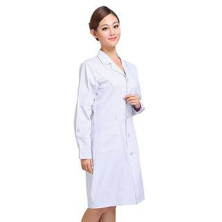 医护之星白大褂工作服女医生长袖短袖医学生医师服实验服室大衣