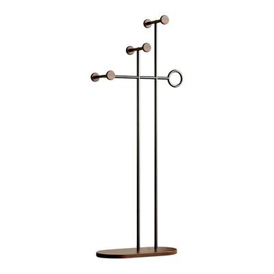 高档衣帽架法兰思佳不锈钢中古风