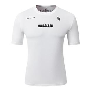 UH紧身短袖球员版Pro速干篮球训练打底压缩衣运动高弹健身t恤男