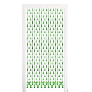 桃木葫芦珠帘门对门隔断帘水晶帘门帘玄关免打孔挂帘装饰遮挡帘子