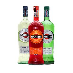 【新老随机】马天尼红白费艾洛干威末酒酒MARTINI意大利开胃洋酒