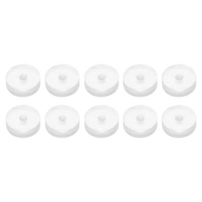 防过敏防增生硅胶内陷小飞碟耳钉